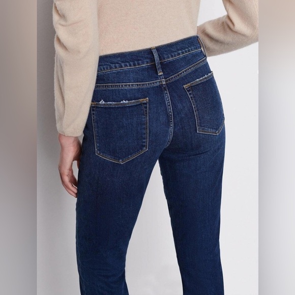 FRAME Le High Straight Jeans // Rosalie - Picture 4 of 12